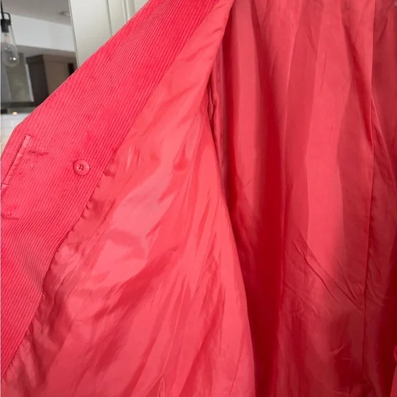 BNWT Adidas Women's Chord / Ribbed Coral Blazer - Picture 7 of 7